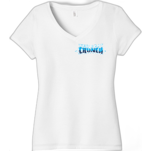 District® Women's Perfect Tri® V-Neck Tee. DM1350L