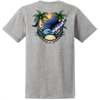 Marlin Fishing Island T Shirt