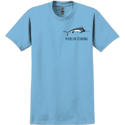 Marlin Fishing Island T Shirt