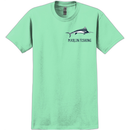 Marlin Fishing Island T Shirt