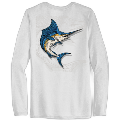 Marlin Shadow Fishing Shirt