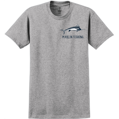 Marlin Fishing Island T Shirt