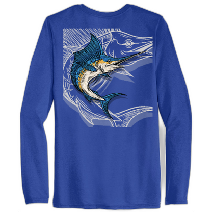 Marlin Shadow Fishing Shirt