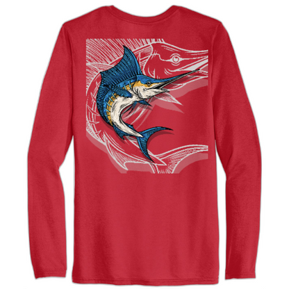 Marlin Shadow Fishing Shirt